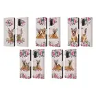 OFFICIAL MONIKA STRIGEL FLOWER FRIENDS 2 LEATHER BOOK CASE FOR SAMSUNG PHONES 1