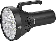 IMALENT MS32W Brightest LED Torch 200,000 Lumens, Tactical Flashlights High Lumens with Cree XHP 70.2 LEDs OLED Display Type-C Rechargeable Flashlight for Outdoor, Caving, Emergency