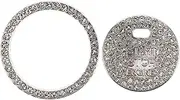 Car Push Start Button Cover Rhinestone Switch Cover Car Engine Start Cap
