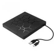 7 in 1 External Disc Drive USB3.0 Type C Disc Player Burning Compatibles Laptop