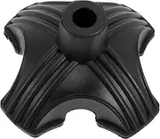 Self Standing Prong Cane Tips Durable Rubber Replacement Feet for Walking Canes Slip Design for Enhanced Stability Uneven Surfaces Walker Accessory