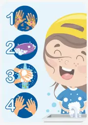 [Namly Design] Sticker - Handwashing Instructions