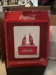 New Coca-Cola 2 Bottle Fountain Vintage