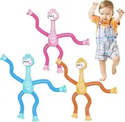 Fidget Tubes for Kids | Creative Telescopic Suction Alpaca - Colorful Telescopic Suction Cup Alpaca Fidget Toys for Boy Girl for Fine Motor Skills