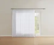 RENAISSANCE HOME FASHION Simplicity Pinch Pleated Patio Panel