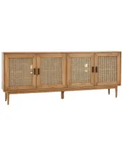Kosas Home Edris 4-Door Accent Cabinet