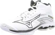 MIZUNO Volleyball Shoes WAVE LIGHTNING Z7 MID V1GA2250 White US9(27cm)
