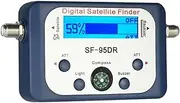 Satellite Finder, Portable LCD Screen Satellite Finder Dish Net Work Analog Meter Mini Digital SAT Finder
