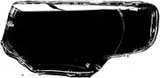 CLZCNQLX Headlight Clean Lens Cover Lampshade Shell Compatible for Subaru Forester SG Facelift 2006 2007 2008 Car Accessories(1pc Left Side)
