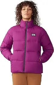 [Mountain Hardwear] Women's Standard Nevadan Down Jacket, Berry Glow, Medium