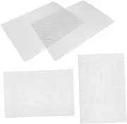 MERRYHAPY 4 Pack Germination Mat Square Watering Tray Mesh Sheet for Microgreens Sprouts 8.2'' x 11.8''