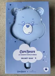 CARE BEARS LED HANDHELD MAKEUP MIRROR IMPRESSIONS BLUE GRUMPY BEAR