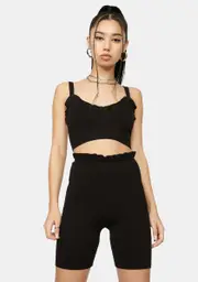 Night Make You Miss Me Biker Shorts Set