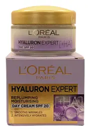 L'Oreal L Oreal Hyaluron Expert Day Cream 50ml SPF20 Replumping Moisturising