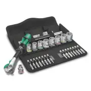 RRP AU $349.00 WERA 29 PIECE RATCHET, SOCKET & BIT SET 3/8" SQUARE DRIVE 004046