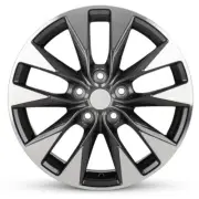New 17x6.5 Inch Rim for Nissan Sentra 2016-2019 Charcoal 17 in Aluminum Wheel (for: Nissan)