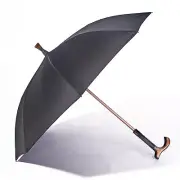 Walking Stick With Umbrella Cane With Umbrella Black