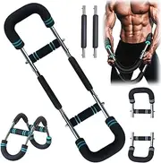 Saker Twister Arm Trainer, Power Twist Arm Trainer, Adjustable Twister Arm Chest Exerciser, Shoulder Muscle Training Fitness Equipment, for Home Gym, Travel or Outdoors