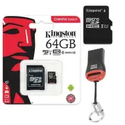 Memory Card For Huawei P30 Lite New Edition Kingston Micro SD 64GB Card Reader