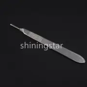 50x Dental Surgical Stainless Steel Scalpel Handle #3 for 10#11#12# 15# Blades