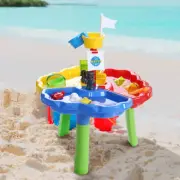 Sand and Water Table Children Sandpit Outdoor Beach Kids Toy Summer Activity