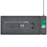 Bonelk Mouse Mat Qi Desktop (Grey)