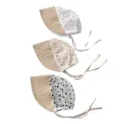 Toddler Girl Lace Hat Sun-Cap Skin-Friendly Mesh Lace Bonnet Sun