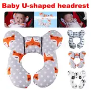 U-Shape Baby Headrest Pillow Infant Head Neck Protection Correction Support