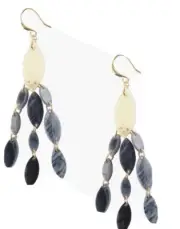 TS Taking Shape Marquise Drop Earings Nickle And Lead Free NWT