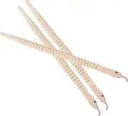Vaguelly Flexible Compact Snake Toys Pcs Wooden Snake Craft Kit for Boys and Girls
