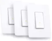 Kasa Smart Light Switch HS200P3, Single Pole, Needs Neutral Wire, 2.4GHz Wi-Fi L