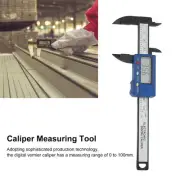Digital Vernier Caliper 0 To 100mm Electronic Measuring Tool With LCD Screen