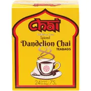 Chai Spiced Dandelion Chai Tea Bags 24 Pack
