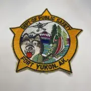 Iron Sew On Patch - Department Of Public Safety Fort Yukon, Alaska BgE