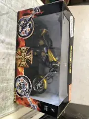 West Coast Choppers 1:10 Scale Jesse James, Penny Saved Yellow Rare New