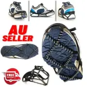 Anti Slip Ice Grippers For Boots Shoes Grips Spikes Crampons Outdoor Hiking CE