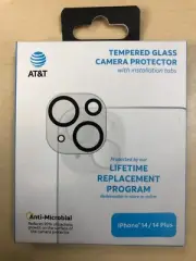 AT&T Tempered Glass Camera Protector for iPhone 14 / iPhone 14 Plus
