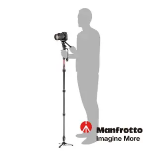 【Manfrotto 曼富圖】Element MII 錄影單腳架套組 MVMELMIIA4LIVE(公司貨)