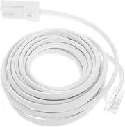 Hoement Telephone Cable Extension Cord Durable Landline Phone Wire for Modems Fax Machines Easy Installation Compatibility for Home Office Use
