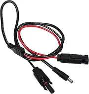 QUMIIRITY Solar Connector Cable to Dc5525 Adapter Wire for Solar Panel Connection