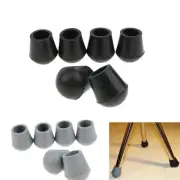 6 Rubber Pads Rubber Tips Pads for Walking Sticks Trekking Poles