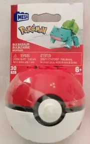 BULBASAUR Mega Construx Pokemon Series with Pokeball NEW IN PACKAGE Unopened