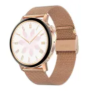 Smart Steel Watch With Colour Screen Gold Smart Watches