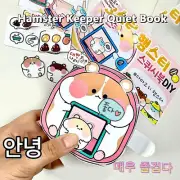 Little Hamster Keeper Quiet Book Funny DIY Anime Girls Gift Toys For Kids