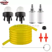 For Troy-Bilt TB6044XP 41BDF6PC766 Primer Bulb Fuel Filter Hose Line Joint Hook