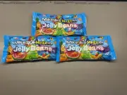 New Lot Of 3 Mike & Ike Mega Mix 10 Flavor Jelly Beans--14 Oz Bags