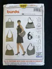 Burda Sew Pattern 8305 NEW 6 Handbags