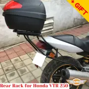 For Honda VTR 250 rear rack VTR250 rear luggage rack for cases or bags, Bonus