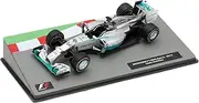 [OPO 10] Miniature car Formula 1 1/43 Compatible with Mercedes F1 W05 Hybrid - Lewis Hamilton - 2014 - F1 FD014