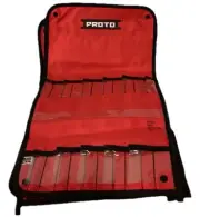 Proto Red Canvas 22 Pocket Tool Pouch Made In USA, New